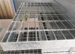 Hot Dip Galvanized Steel Walkway Grating 6mm Thickness Anti Theft