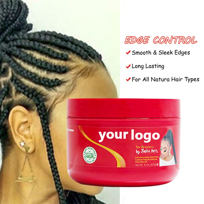 Customize Multi-Color Conditioning Gel for 4C Hair Private Label Salon Size Red Gel