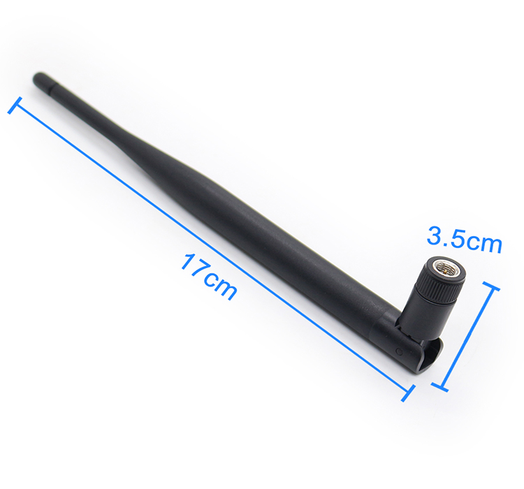 Indoor Wlan Omni Wifi Antenna High Gain 2.4GHz High Frequency
