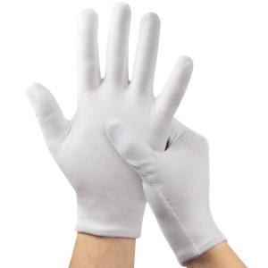 China M- XXL Landscape Hand Cotton Gloves Washable For Work Inspection White wholesale