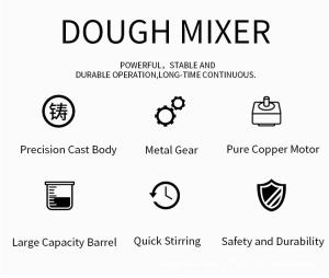 China Large Capacity bread mixer machine Commercial Stainless Steel 10L wholesale