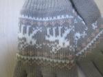 Ladies Acrylic Glove with Jacquard--Thinsulate glove--Fashion glove--Gift