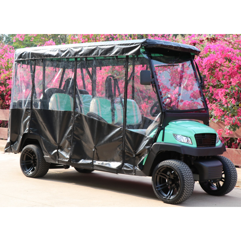 6 Passenger Golf Cart Enclosure Rain Cover Driving Golf Buggy
