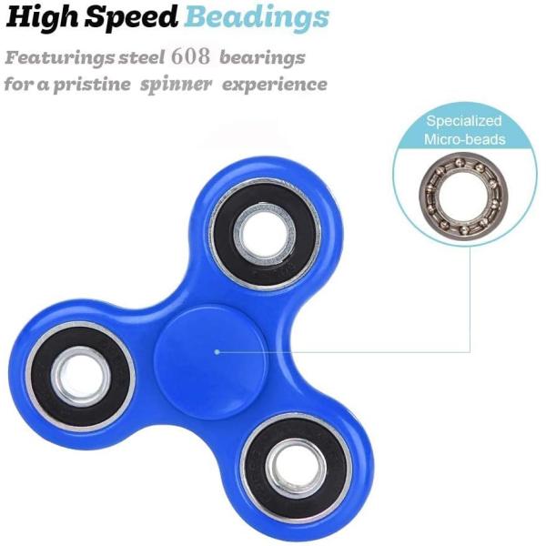 Party Favors Fidget Spinners Toys 5 Pack Sensory Hand Anxiety Toys for Kids Adults