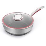 Factory Price 30 Cm Cookware 18/10 Stainless Steel Frypan Non Stick Honeycomb