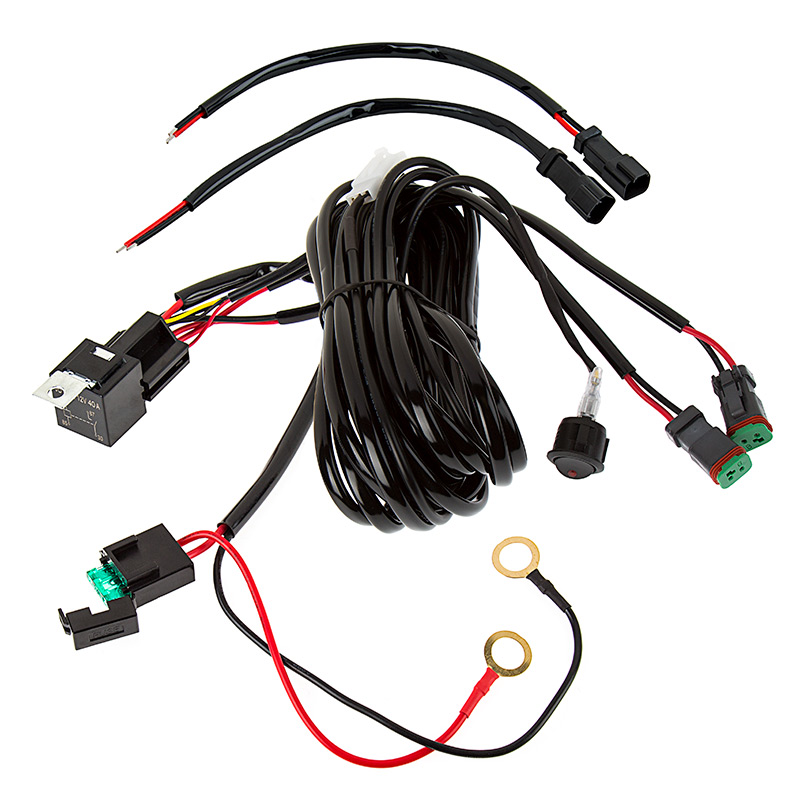 Custom Electric Wire Harness for Dual Electric Cooling Fan Length Customer Request