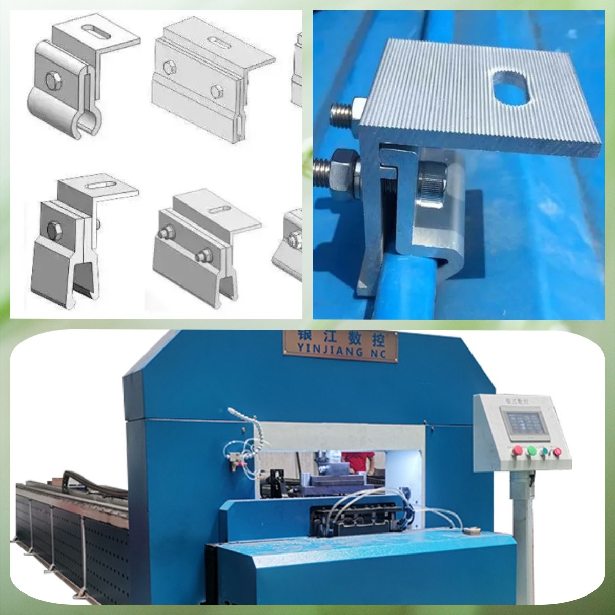 Aluminum Alloy Portable Solar Power Punch And Saw Support System
