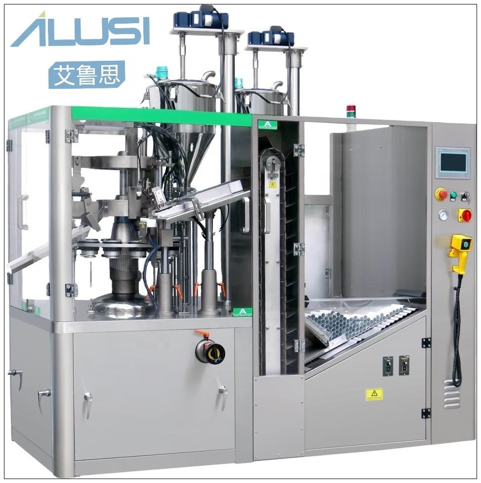 4000PCS/H Double Nozzles Automatic Tube Cutting Sealing Machine