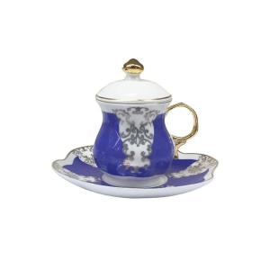 China Arabic Turkish Fashion Coffee Cups Saucer Sets Porcelain Coffee Set wholesale