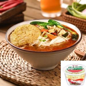 China Hong Kong Style Rich Juice Flavor Non Fried Instant Noodles 166g Weight wholesale