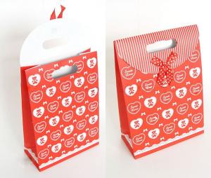 China Personalized Recycling Coloured Gift Paper Carrier Bags wholesale