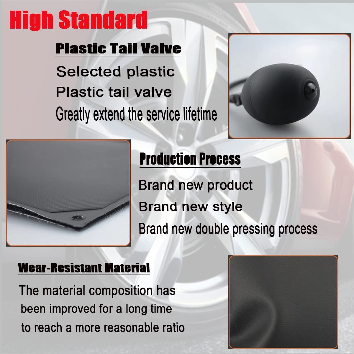 6.5 Inch Auto Air Wedge Pump For Window Repair