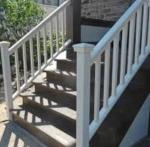 Home Use FRP Hand Railing Fiberglass Balustrades 36cm-96cm Width