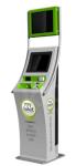 Anti Vandalism Ticket Vending Kiosk Self Service Purchase And Printing
