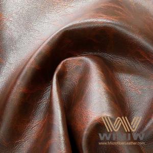 China 1.4mm Thickness Bags Vegan Leather Acorn Calf Soft Synthetic Leather Material wholesale