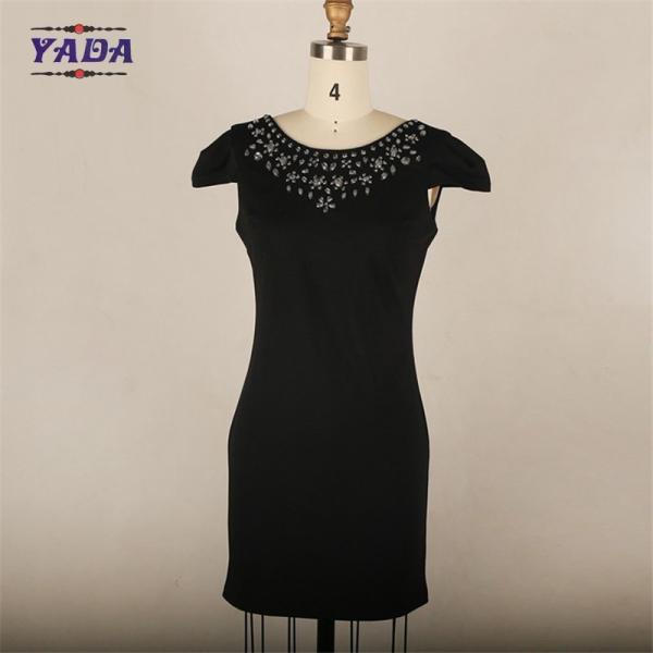 Elegant ladies bodycon open back midi latest party designs v neck dress woman