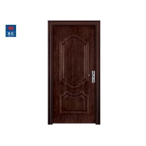 China Black Walnut Fireproof Steel Wooden Interior Door wholesale