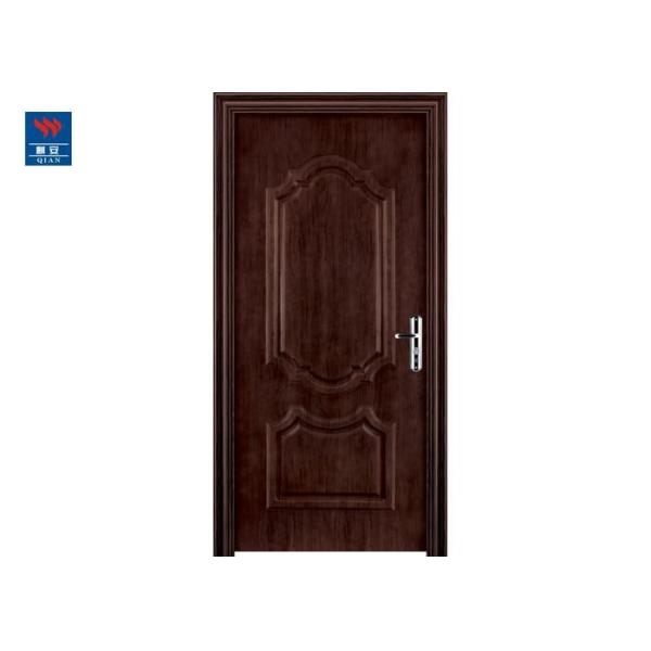 Black Walnut Fireproof Steel Wooden Interior Door