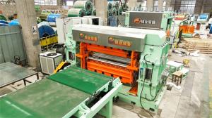 China 6Hi Leveler Rotary Shear Fly Shear Cut To Length Line SUS Stainless Steel 0.2 - 2 X 850 wholesale