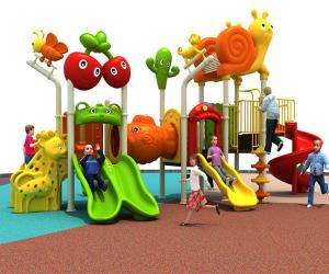 China Modern Plastic Commercial Playground Equipment , Outdoor Play Park Equipment wholesale
