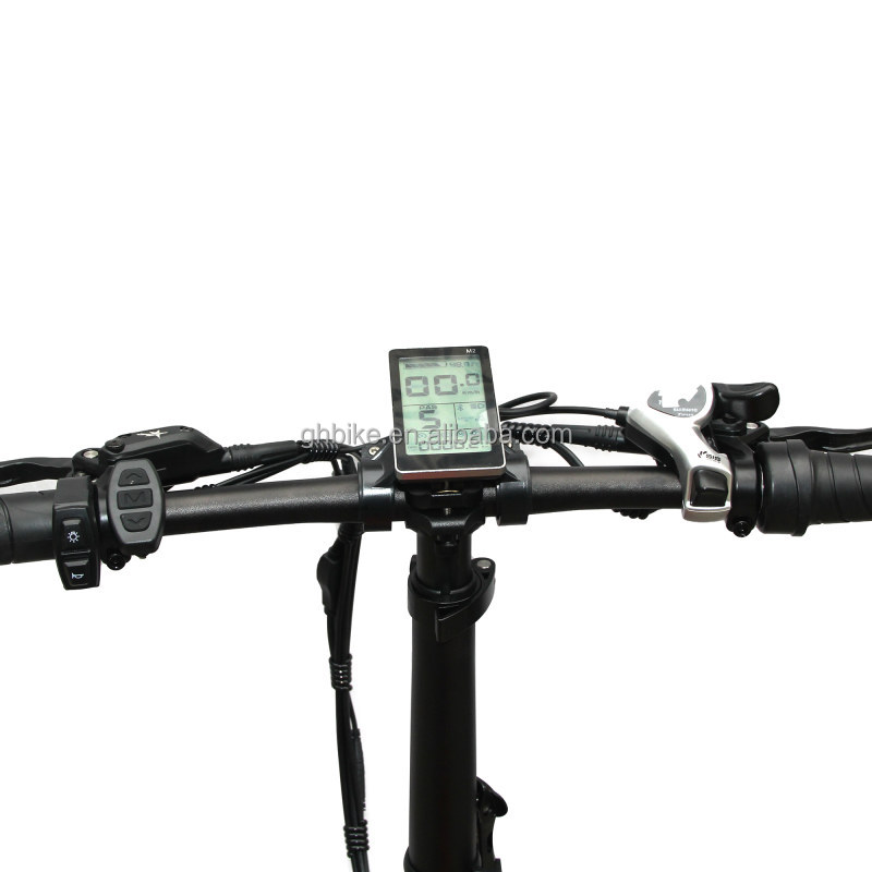 20" Full Suspension Snow 500W 14AH 4.0 Fat Tire Electric Hidden Battery Folding Bike