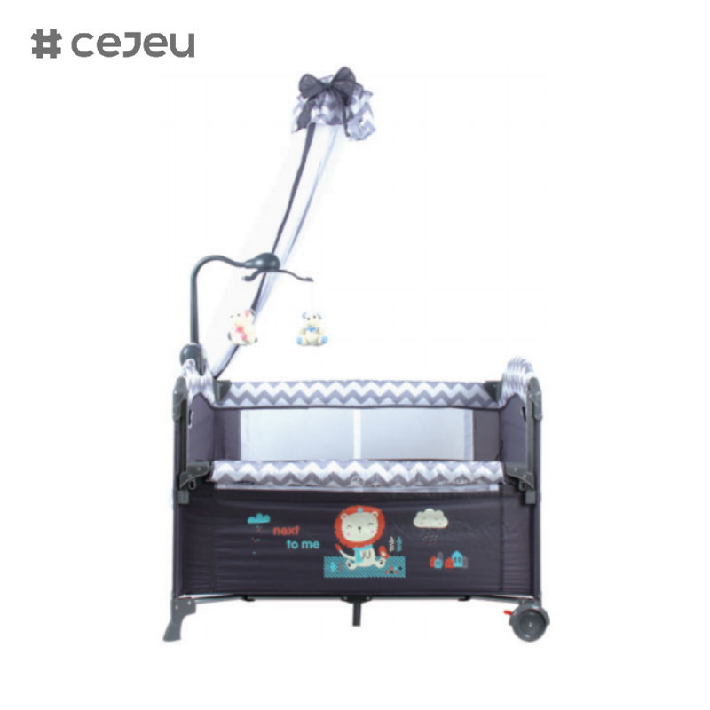 Modern foldable baby crib bed newborn multifunctional portable infant playpen sleeper bedside baby bassinet