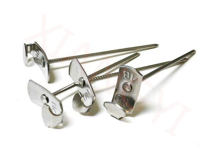 14 Gauge Stainless Steel Lacing Anchors Used To Secure Reusable Insulation Blankets