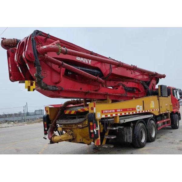 180m 178 Productivity 2020 Sy 47m Used Concrete Pump Truck Good Quolity Well Factrion