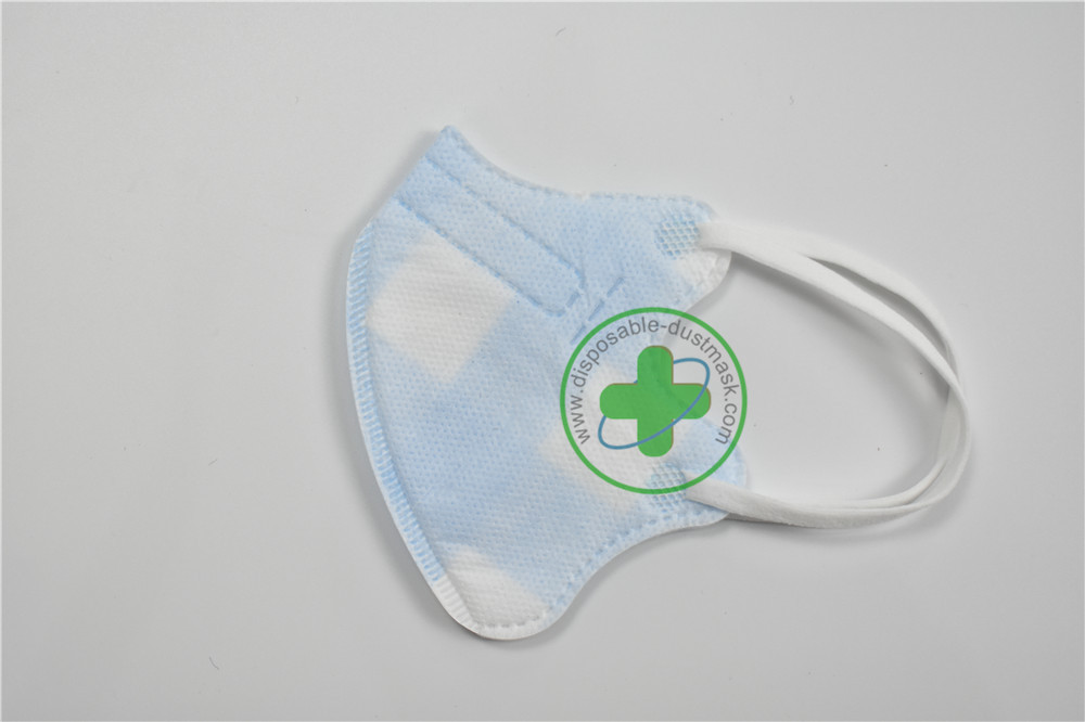 Vertical Folding Non Woven Mask Anti Dust Mouth Mouth Mask Pm2.5 Respirator Pad