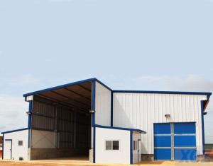 China Painted Structural Steel Hanger Industrial Prefabricated Warehouse Building wholesale