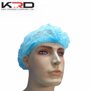 China Hospital Use Non Woven Clip Mob Bouffant Disposable Surgical cap wholesale