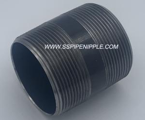 China High Strength Black Steel Pipe Nipple 2&quot;X4&quot; Corrosion Resistant wholesale