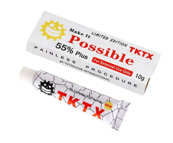 Possible TKTX Tattoo Numbing Cream Anesthetic Painless For Microneedling