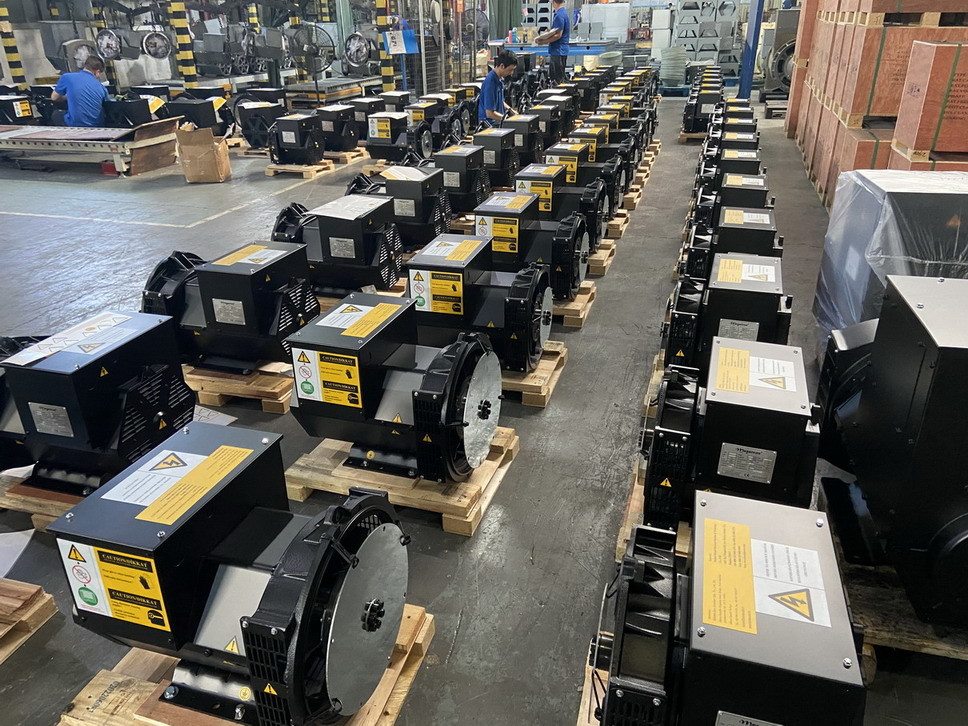 Ac 1 Phase Or 3 Phases Ac Permanent Magnet Alternator 10kw 20kw 30kw 40kw 50kw