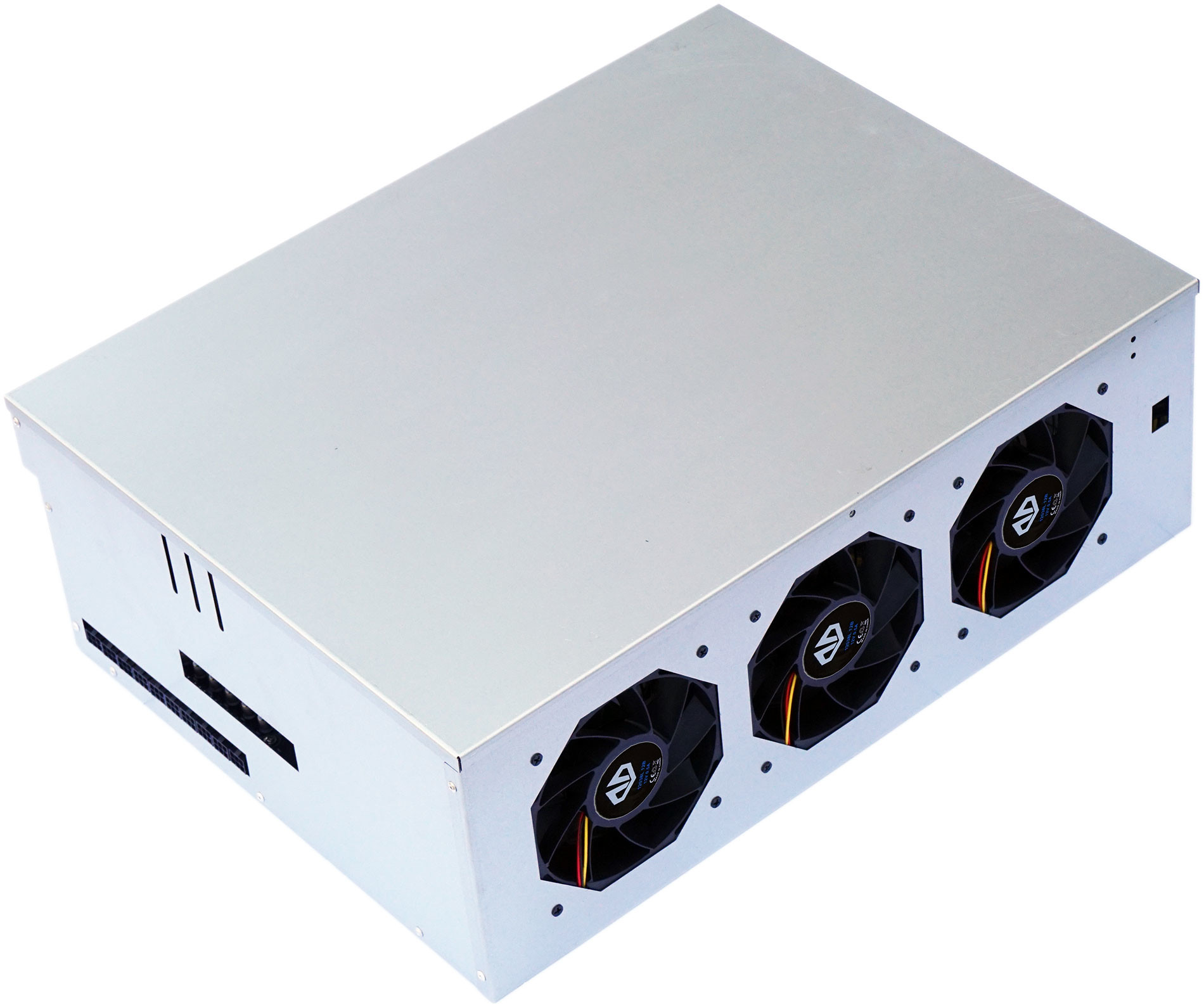 8 Gpu Black Casing Ethereum Mining Rigs 847 GPU Server Rig 2000W