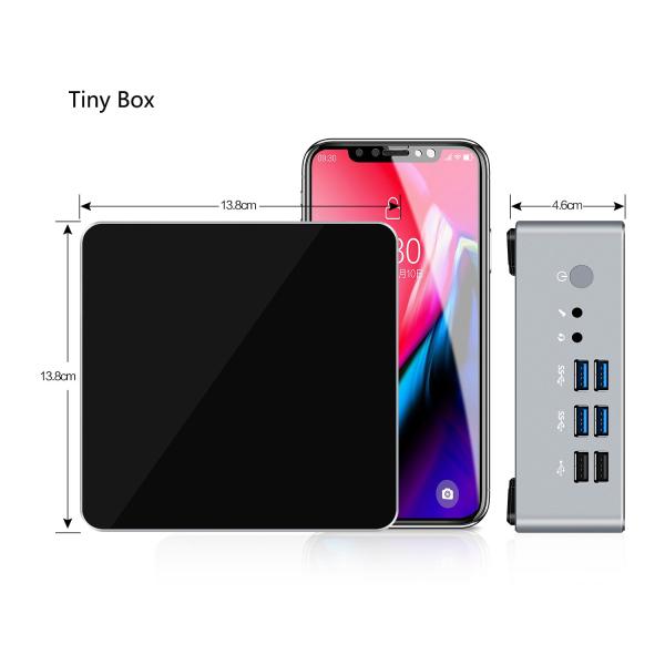 light thin Intel Core Mini PC 1 x 2.5-inch SATA 6.0 Gbps SSD/HDD slot