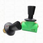 Ppr Black Plated Stop Valve Brass Valve Core Electrophoretic Black Coating
