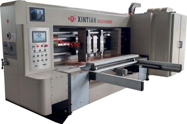 Single Slotting Carton Folding Machine Pneumatic Flapping For Cardboard High