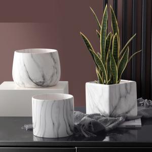 China 10cm Painted Ceramic Plant Pots wholesale