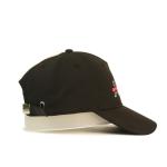 Personalised Flat Embroidered Baseball Caps Eco Friendly With Labels