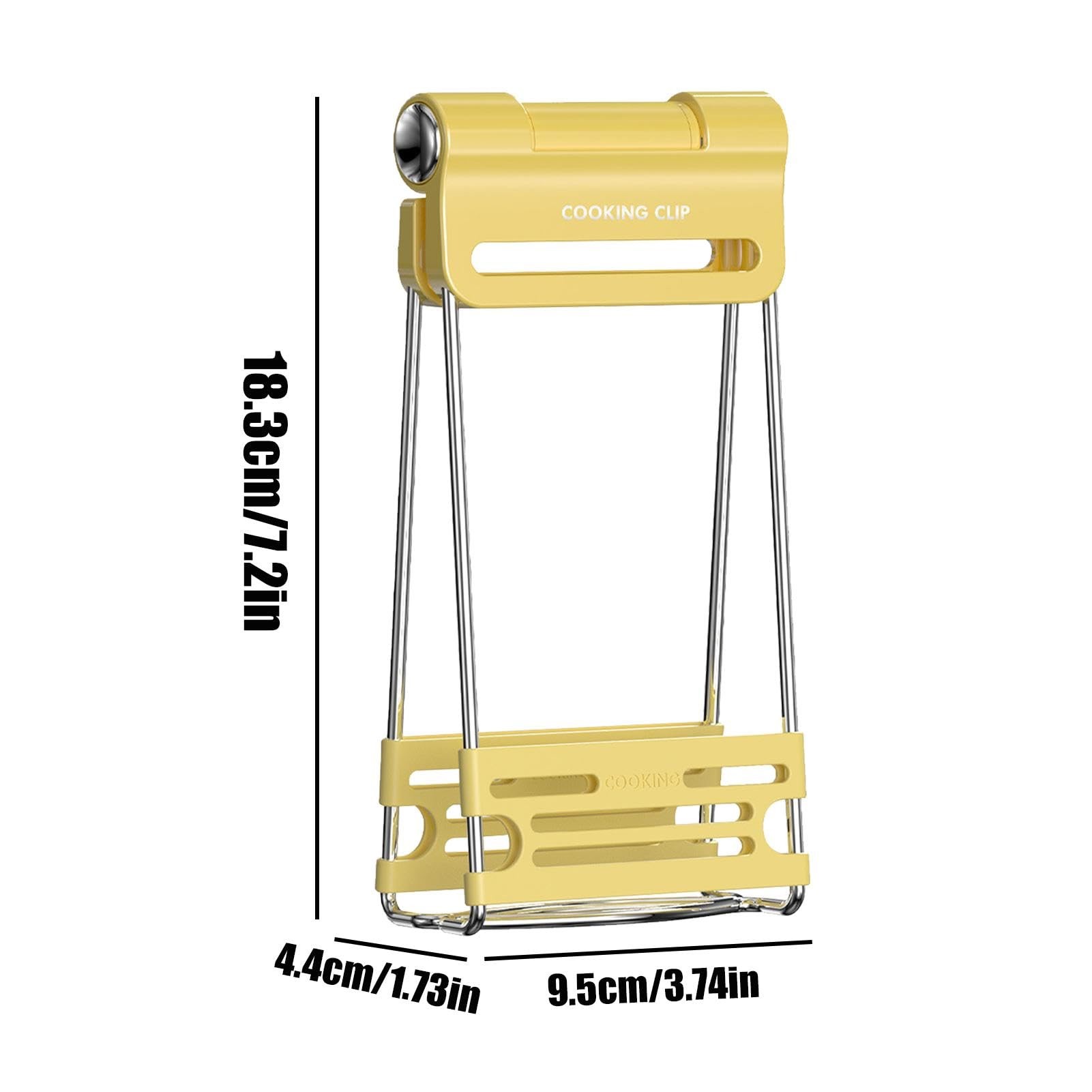 Hot Plate Gripper Kitchen Hot Dish Bowl Plate Clip Anti Scalding Dish Plate Tongs for Microwave Toaster Oven Steamer Air Fryer Pans