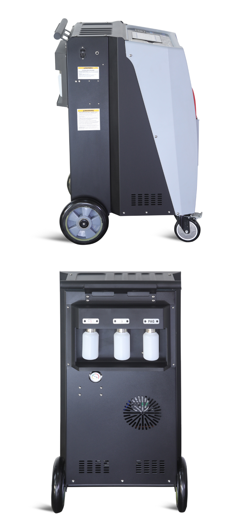Automatic AC Refrigerant Recovery Machine 15Micron AC Gas Recycling Machine