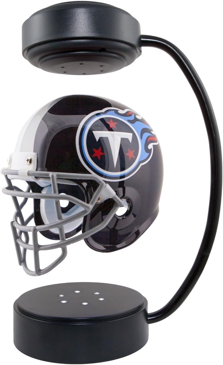 new factory sale many style magnetic levitation football helmet hover helmet display stands