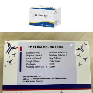 China Male And Female Infection High Syphilis TP Ab Antibody ELISA TEST KIT wholesale