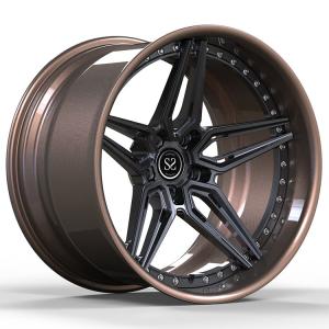 China Custom 2PC Forged Aluminum Alloy Wheels Rims 22 Inch For Lamborghini Urus 1200kg wholesale