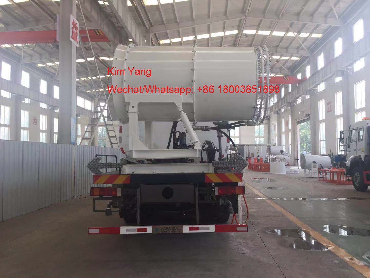 20 meters dust removal fog cannon water sprayer machine with dust suppression car