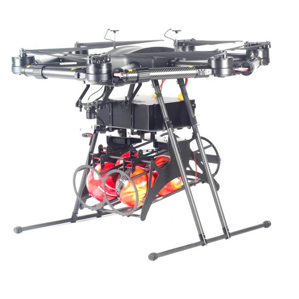 Industry Emergency Multi Rotor Security Surveillance Drones Multifunctional HXR60