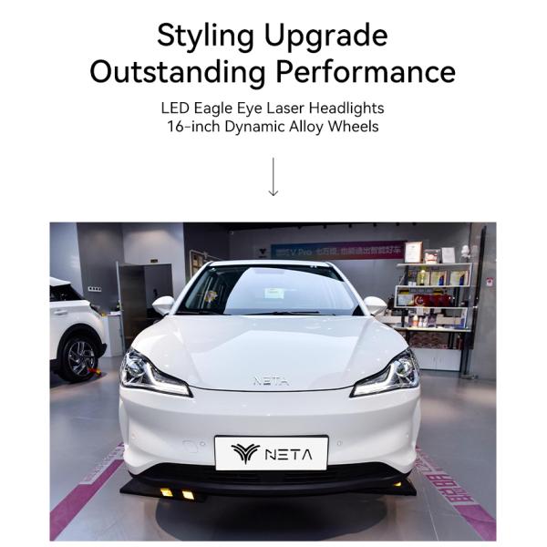 Luxury speed NETA V Left-hand Drive Electric Car / Electric SUV Car with 31.7KWH Battery Capacity and Weight of 1081kg