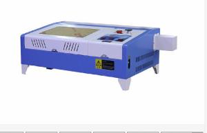 China Stamp Rubber Acrylic MDF 40W 3020 CO2 Laser Engraving Machine wholesale