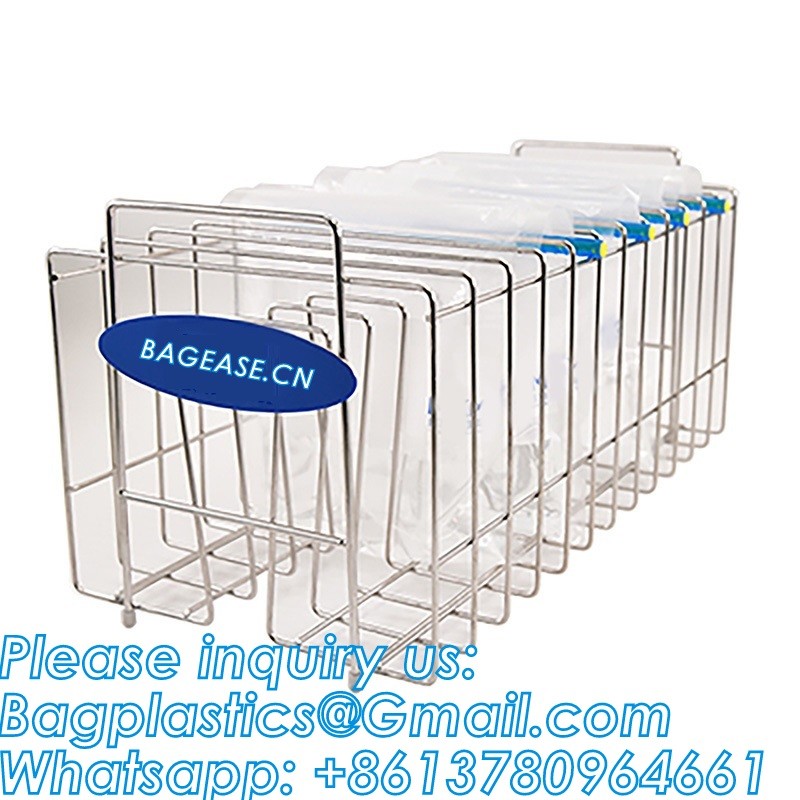 Whirl-Pak, Bag Rack, Sterile Sampling Bag Rack With White Labeling, Stomacher Strainer Bag Rack, bag holder